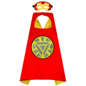 2022 New Designed Popular Customized Children's Superhero Capes Extraordinary Superhero Capes in Bulk for Halloween Parties