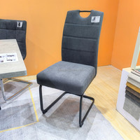 Ensemble de 2 chaises d'appoint avec accoudoir pivotant moderne au design de base en métal pour la maison, le bureau, la cuisine, la salle de sport et la salle de bain pour le parc.