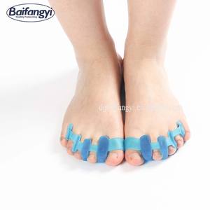 Gel silikon ortopedi korektor jari kaki bengkok palu jempol Ortho pemisah jari kaki untuk Hallux Valgus - Product Image 5
