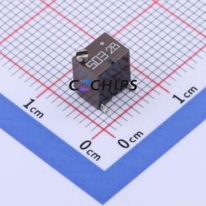 Resistencia Ajustable/Potenciómetro SMD-3P ST-5ETW503, Resistencia de 6x4.3mm (Resistencia: 50kOhm) (Precisión: 10%) (Potencia: 250mW) - Product Image 1