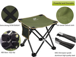 Taburete para acampar, sillas plegables para exteriores, sillas plegables para caminar, senderismo, pesca - Product Image 5