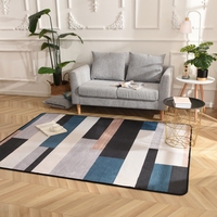 Tapis 3D moelleux en velours nordique Alfombras tapis modernes tapis salon