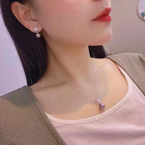 S925 Silver DIY Pearl Accessories Empty Holder <b>Concealer</b> Pendant Ring Fine Jewelry Set for Fashion 9292 - Product Image 2