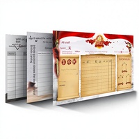 Tableau blanc magnétique mural standard, simple face, pour la publicité de l'entreprise, tableau d'affichage, contenu personnalisable, fête