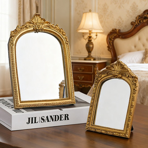 <span class=keywords><strong>Cornice</strong></span> Fotografica Classica ed Elegante in Stile Corte <span class=keywords><strong>con</strong></span> Specchio e <span class=keywords><strong>Cornice</strong></span> in Resina - Product Image 1