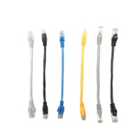 Cable de Red Ethernet Cat5e Cat6 RJ45 UTP FTP SFTP de Cobre Desnudo Trenzado para Switch y Router