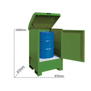 Carvel ถังเก็บน้ำขนาด870x870X1600มม. สำหรับสารอันตราย224lt - Product Image 2