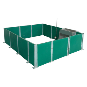 Corral para Cerdos de Engorde Juxin, <span class=keywords><strong>Naranja</strong></span>/Verde, Garantía de 2 Años, Tamaños Totalmente Personalizables, Aislado, Resistente al Viento, Material de PP Galvanizado en Caliente - Product Image 2