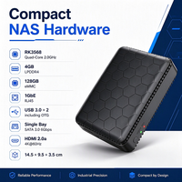 Serveur de stockage NAS Cloud Privé Domestique jusqu'à 30 To, Stockage de fichiers Cloud Personnel, Sauvegarde de photos, Serveur multimédia vidéo, Core 4 Go de RAM, USB