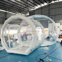 Offre Spéciale ballon bulle dôme tente rebondissant fête cristal Transparent gonflable clair bulle maison videur