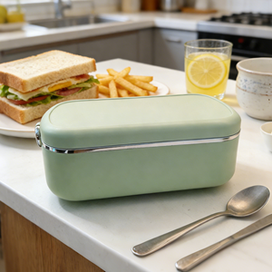 <b>Electric</b> Lunch Box 1.2L Portable Cooking 18W Fast Heating Portable <b>Steamer</b> Food Warmer Office OEM/ODM Supplier KL02003 - Product Image 5