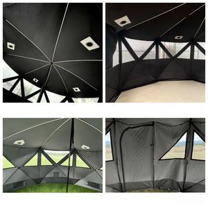 <span class=keywords><strong>Tente</strong></span> de sauna isolée OEM portable à 8 côtés, triple couche, à configuration rapide, <span class=keywords><strong>tente</strong></span> de sauna octogonale pour camping et <span class=keywords><strong>spa</strong></span> dans l'arrière-cour - Product Image 2