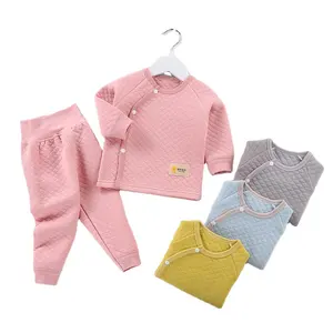 Winter New Baby Kleidung Set 2pcs Baumwolle Kleinkind Pyjamas Unterwäsche Baby Kleidung Set Fabrik Anpassung