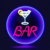 Boîte à lumière LED avec miroir infini de forme personnalisée et enseigne publicitaire au néon pour bars - Marque Caamatech