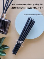 Bâtonnets diffuseurs en fibre de polyester naturelle, taille et couleur personnalisables, durables, absorbants, pour humidificateur et purificateur d'air, maison et bureau