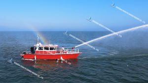 <span class=keywords><strong>Bateau</strong></span> d'urgence en alliage certifié CE DK-FR 13m - Canon à eau et équipement médical - Product Image 3