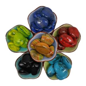 Azulejo de mosaico de piedra Natural hecho en China, vidrio de Color y piedra de vidrio marino para decoración de pared, fabricante de piedra de vidrio - Product Image 1