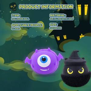 Jincan 2024 - Juguetes <span class=keywords><strong>de</strong></span> Peluche con Luz LED para Halloween, Diseño <span class=keywords><strong>de</strong></span> Calavera y <span class=keywords><strong>Monstruo</strong></span>, para Niñas - Product Image 5