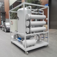 Purificador/deshidratador/desgasificador de aceite para transformadores de vacío de doble etapa, 9000 litros por hora