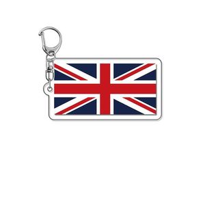 Pendentif personnalisé avec logo, drapeaux de supporters de football, divers pays, événements touristiques patriotiques, porte-clés en acrylique pour <span class=keywords><strong>cadeau</strong></span> - Product Image 2