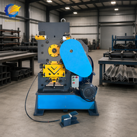 Machine électrique de poinçonnage/découpe pour matériaux angulaires, moteur 3kW, 380V, épaisseur 2mm, largeur de coupe 40mm - Facile à utiliser 1