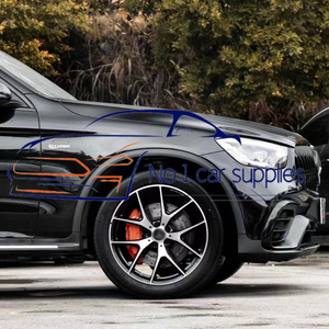 Kit carrosserie pour <span class=keywords><strong>Mercedes</strong></span> Benz GLC Coupé X253 Facelift <span class=keywords><strong>63</strong></span> <span class=keywords><strong>AMG</strong></span> Upgrade New Bodykit avant pare-chocs passage de roue grille phare - Product Image 4