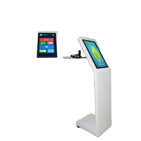 Kiosque de paiement libre-service THLEE de 19 pouces pour restaurants et hôpitaux, compatible Windows/Android, avec imprimante A4/appareil photo