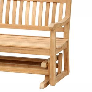 การออกแบบที่น่าทึ่งไม้เนื้อแข็งสวนกลางแจ้งเครื่องร่อนเก้าอี้ม้านั่งสําหรับกิจกรรมสวนกลางแจ้งวิลล่าเฟอร์นิเจอร์สวน - Product Image 2