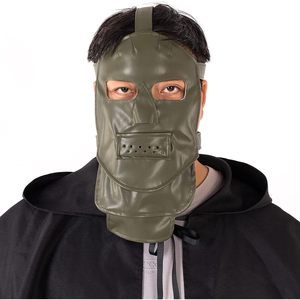 Máscara de Cuero Completa SINSEN Riddler, Disfraz de Halloween para Adultos, Accesorio Reutilizable para Fiestas - Product Image 2