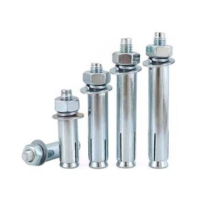 Anclaje de Expansión de Alta Resistencia Bibo Yaente para Fijación en Hormigón M6-M16, Cabeza Hexagonal, Color Zincado - Product Image 2