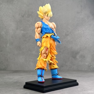 Estatua Coleccionable de Goku Super Saiyan de la Marca CK con <span class=keywords><strong>Cicatrices</strong></span> Corporales y Modelo Decorativo de Alta Calidad para Entusiastas del Anime - Product Image 3