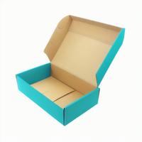 Boîte trapézoïdale en papier couché imprimé en couleur, fabriquée à partir de matériaux recyclés, avec fenêtre en PVC, pelliculage mat et gaufrage, pour usage domestique, vendue directement par l'usine.