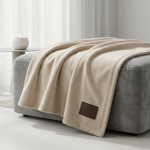 Luxury Custom Flannel Faux Fur Blankets Hotel Wholesale Bulk Supply <b>for</b> Sofa Bed Warm Cozy Decorative Throw Hospitality Blankets - Product Image 1