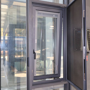 Fenêtres à battants isolées sur mesure, double <span class=keywords><strong>vitrage</strong></span>, cadres en aluminium acoustiques, verre trempé, certifiées Energy Star pour hôtels et villas - Product Image 2