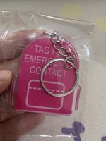 Llavero Acrílico NFC con Logotipo Personalizado, Forma y Color Personalizados, para Publicidad