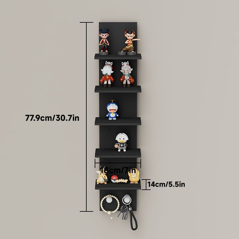 Type A floating frame, 10mm, black.