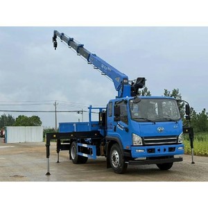 Grúa Montada en Camión Profesional 5T 4x2 FAW con Sistema de Elevación Hidráulico de Alta Eficiencia y Caja de Carga de 6.3m - Product Image 1