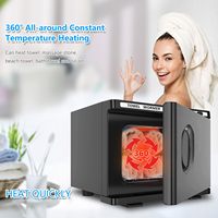 Chauffe-serviettes professionnel chaud/froid en acier inoxydable pour salon, de table, avec contrôle automatique de la température et de l'humidité, vapeur 2 bars