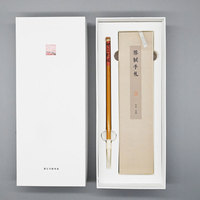 Tissu magique réutilisable pour calligraphie avec pinceau, récipient à eau, code QR et tutoriel vidéo pour artistes débutants et avancés