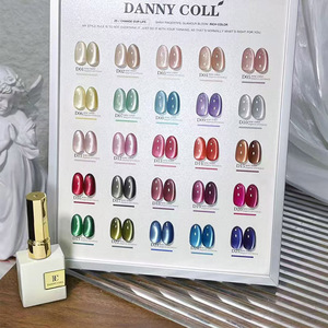 25 Colors Cat Eye <b>Nail</b> Polish <b>Gel</b> <b>Set</b> Eco Friendly Plant Based Magnetic Soak Off UV LED Salon Manicure <b>Nail</b> <b>Gel</b> Kit - Product Image 3