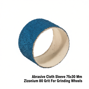 Ttake - Funda de tela abrasiva de circonio de 75x30 mm, grano 80, para muelas abrasivas - Product Image 2