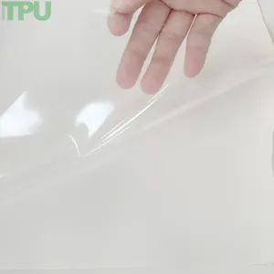 Tpu الغراء الساخن فيلم تخصيص الغراء الساخن قماش من البولي يوريثين الحراري لصناعة المآزر للتغليف النسيج
