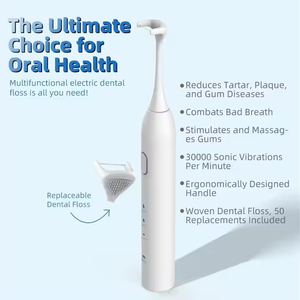 Goldrose – brosse à dents électrique Z3-50, avec 50 embouts, pour soins bucco-dentaires à domicile, Kit de blanchiment des dents sensibles - Product Image 3