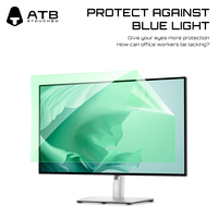 ATB Blaulichtfilter Anti-Glare Anti-Fingerabdruck PET Bildschirmschutz für TV Laptop Computer Wasserdicht & Einfach zu Installieren