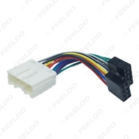 Adaptador de Cable para Conversión de Estéreo de Auto, de Mitsubishi a ISO, Arnés de Cableado para Radio CD, Cable para Unidades Principales Originales