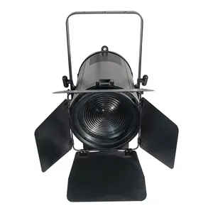 Faro LED da palcoscenico da 300W per studio TV, teatro, chiesa, con modalità di illuminazione 3200K o 5600K, luce Fresnel a LED con <span class=keywords><strong>8</strong></span> modalità ° -60 °   Gamma di Zoom Motorizzata - Product Image 1