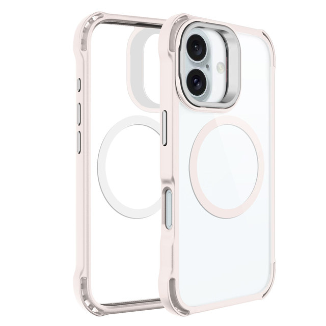 Premium Brand Phone Case 2024 Mobile Case Shockproof Cover Magnetic With Camera Kickstand Clear Case for iPhone 15 16 Pro Max