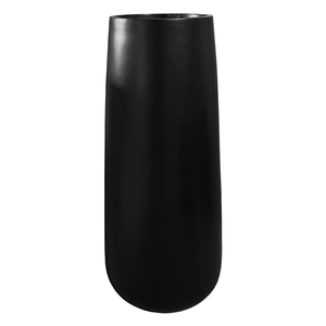 Juego de Macetas de Poliéster Negras de Diseño Moderno para Exteriores, Macetas Decorativas de Fibra de Vidrio para Jardín - Product Image 4