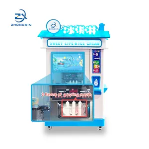 Distributeur automatique automatique de crème glacée à jetons de parc de jeux de marché commercial de gymnase