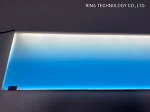 Panneau LED architectural carré haute luminosité - Rétroéclairage personnalisé RGB 12V/24V ultra-mince 3000K blanc chaud à montage sur douille Rina Tech - Product Image 5